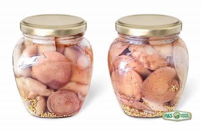 Brown-Yellow Boletus Mushrooms Marinated or in Brine R&S GoodFoods