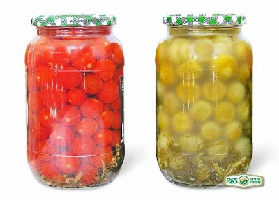 Preserved Cherry Tomatoes Green and Red R&S GoodFoods