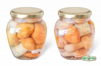 Wine Cap Mushrooms Marinated or in Brine R&S GoodFoods